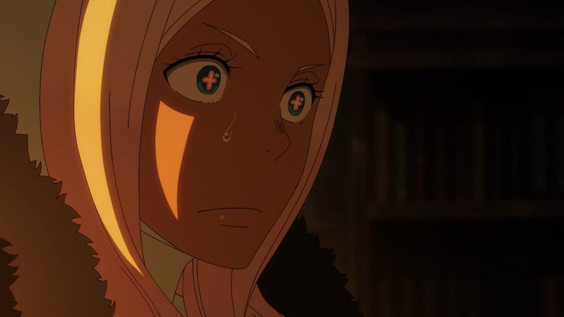 Hibana, as seen in the anime (Image via David Production)